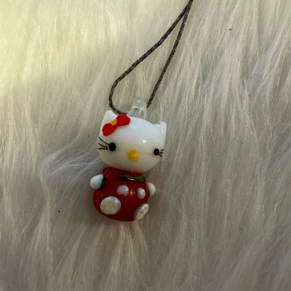 Vintage Kitty Necklace. Tote P1 - Picture 3 of 3